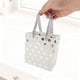 thumbnail image 4 of Bolsas de regalo únicas de 4 piezas con estampado en caliente, embalaje de regalo en tono plateado y blanco, 4 of 5