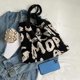 thumbnail image 3 of Bolso de compras de ganchillo para mujer, bolso de punto estético de Color contrastante, bolso diario para mujer, 3 of 6