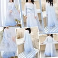 thumbnail image 6 of KAWELL Princess Snow Party Dress Queen White Costumes with Accessories, 6 of 7