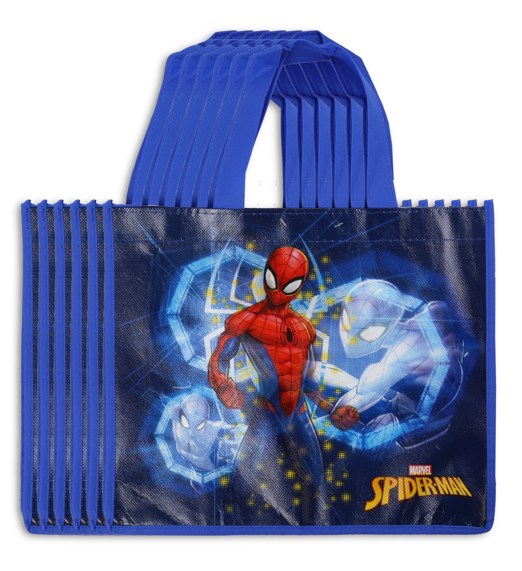 Spiderman Loot Treat Favor Bags Boy Birthday Party Supplies ~ 16 pcs Spider Man