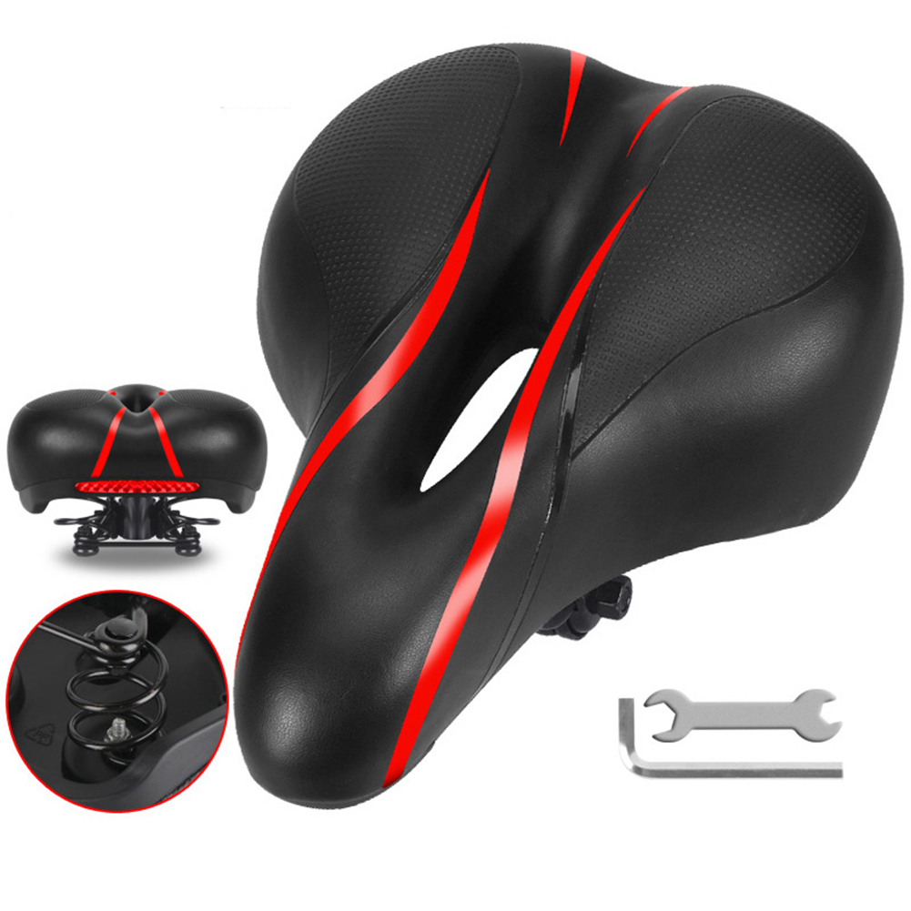 Bike Seat Comfort Bike Saddle with Memory Foam Breathable Soft Bicycle CushionBicycle Saddle