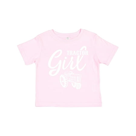 

Inktastic Tractor Girl Gift Toddler Toddler Girl T-Shirt