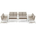 thumbnail image 2 of Costway 8 PCS Patio Furniture Set Patio Loveseat Sofa with 2 Coffee Tables 4 Single Couch, 2 of 7