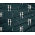 thumbnail image 4 of oneOone Polyester Lycra Fabric Ikat Style Kasuri Printed Craft Fabric BTY 56 Inch Wide, 4 of 4