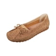 thumbnail image 2 of Orthopedic Flats for Women, Women Loafers Shoes, Womens Orthopedic Shoes, Lightweight Anti-Slip Breathable for Women, Dressy Slip-On Bow-Knot Flats Loafers, Camel 7.5, 2 of 8