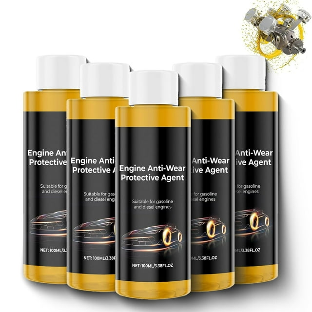 Engine Anti-Wear Protective Agent, Engine Anti-Wear Protectant, Pro Lube Oil Additive, Noise Reduction and Shaking Cure Suitable for Gasolineand Diesel Engines (1 Pcs)