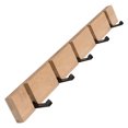 thumbnail image 2 of WREESH Piano Wooden Coat Racks, Piano Hooks Coat Rack, Wall-Mounted Wooden Coat Hook, 2 of 9