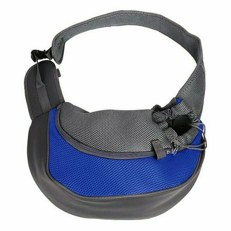 Sling Mesh Backpack Outdoor Shoulder Chest Bag Dog Pouch Carrier Puppy Leather Portable Nylon Pet Cat