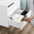 thumbnail image 4 of 6 Cabinet Handles, 128mm Concealed Matte Black Door Handles, Aluminum Profile Handle, Integrated Handle Kitchen Cabinet Pull For Drawer Cupboard Inter, 4 of 4