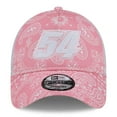 thumbnail image 2 of Men's New Era  Pink Ty Gibbs 9FORTY A-Frame Trucker Paisley Adjustable Hat, 2 of 5