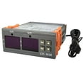 thumbnail image 3 of Digital STC-3018 Temperature Controller, Digital LED Display Thermostat, Temperature Control Switch Micro Temperature Control Board Thermostat Sensor 24V, 3 of 6