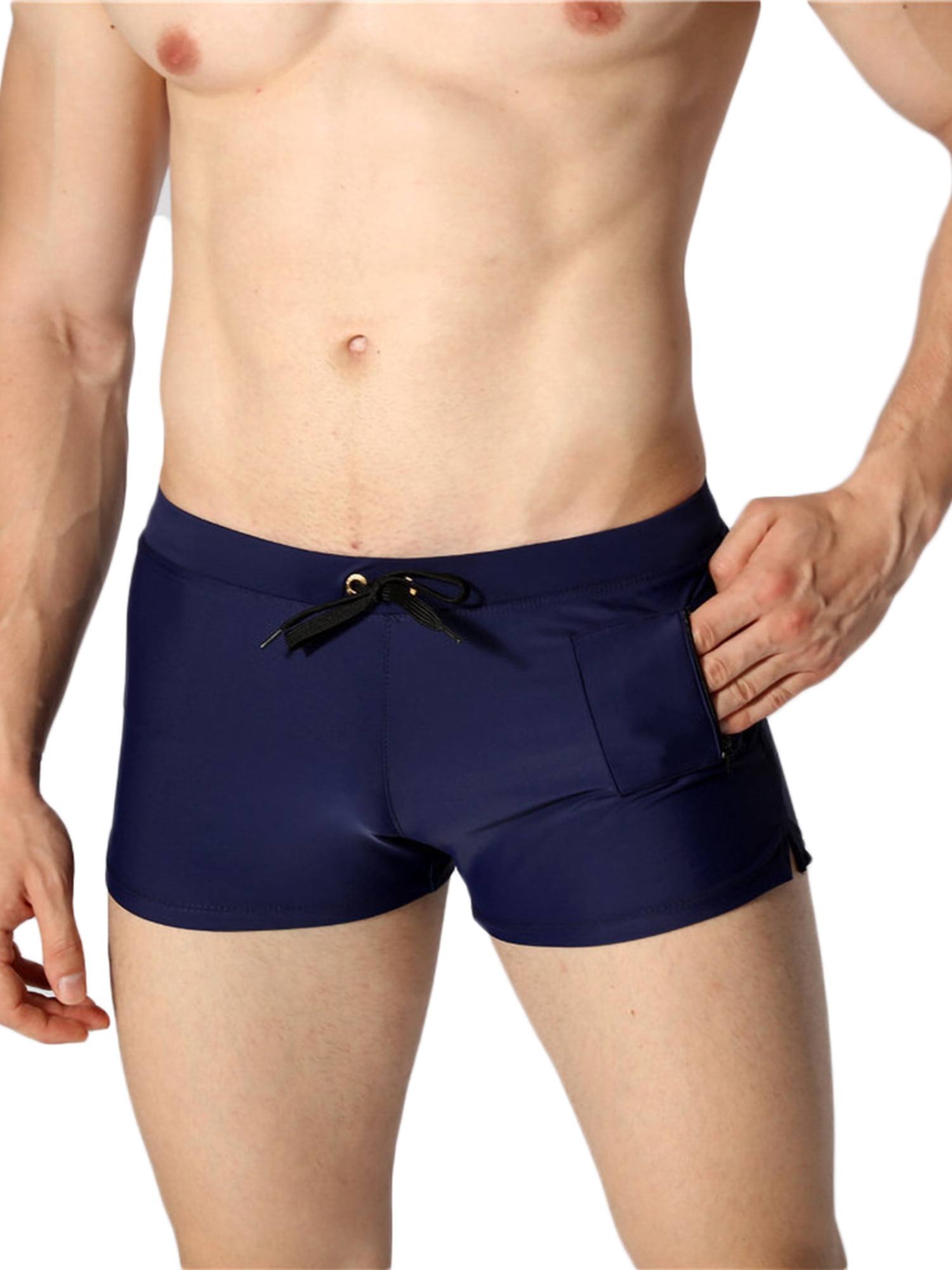 Details about   Mens Boxer Briefs Swimming Swim Short Trunks Swimwear Pants Summer Underwear 