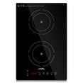 thumbnail image 1 of London Sunshine Induction Cooktop Dual Burner Countertop Designed for Built-In Vertical Mount, 1 of 8