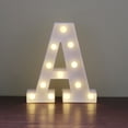 thumbnail image 2 of Creative LED Alphabet Light Marquee Letter Light Alphabet Light Up Sign A Sunnimix Luces del alfabeto, 2 of 8