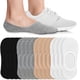 thumbnail image 1 of Xiao Hua 16 pares de calcetines invisibles para mujer - Tobilleros bajos antideslizantes - Calcetines invisibles para uso casual y formal - Suaves y elásticos, 4 colores, 1 of 2