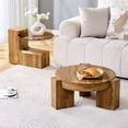 thumbnail image 1 of Noble House Detachable Combo Coffee Table,MDF Wood Grain,Walnut, 1 of 10