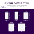 thumbnail image 3 of NapQueen Margaret 6" Twin Mattress, Charcoal Infused Memory Foam, Bed In a Box, Adult, 3 of 8