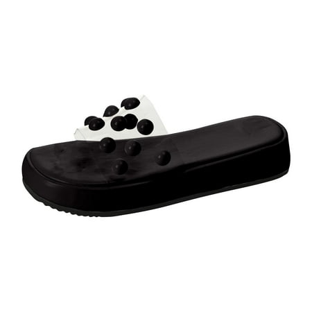 

Womens Wedge Slippers Pearl Platform Sandals Summer Open Toe Slide Sandals Comfortable Flats Flip-Flops Sandal Casual Platforms Wedge Sandals Boho Dressy Heeled Sandals A33713