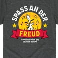 thumbnail image 3 of Peanuts - Snoopy Spass An Der Freud - Toddler & Youth Short Sleeve Graphic T-Shirt, 3 of 6