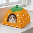 thumbnail image 4 of Aufmer Detachable Washable Fabric Pet House Seasonal Adaptation Design Soft Comfort Inner Space For Household Small Dog Daily Rest Living Usage, 4 of 7