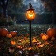 thumbnail image 4 of Halloween Decoration Indoor Outdoor Clearance Under $5.00! Thanksgiving Fall Decorations for Home, Halloween Pumpkin Solar Ground Stake, 4 of 5