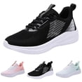 thumbnail image 2 of CAICJ98 Chaussures de Marche pour Femmes, Slip-On, Maille Respirante, Espadrilles Mode, Confort, Plateforme Compensée, Vert, 2 of 4