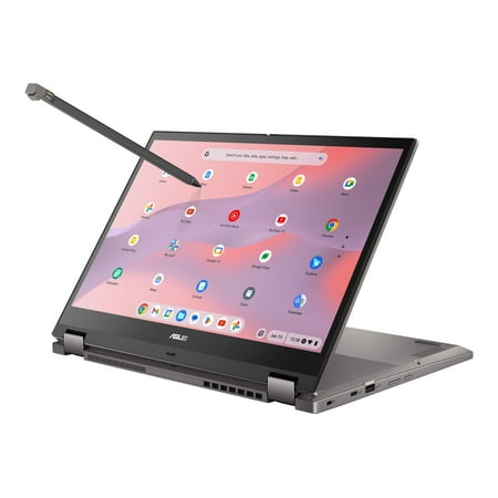 ASUS Chromebook CX34 Flip CX3401FBA-YZ762T-S - Flip design - Intel Core i7 - 1255U / up to 4.7 GHz - Chrome OS - Intel Iris Xe Graphics - 16 GB RAM - 512 GB SSD NVMe - 14" touchscreen 1920 x 1200 - Wi-Fi 6E - zinc