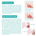 thumbnail image 3 of GENKENT 4 Pcs Anti Snoring Tongue Device with Storage Case, Silicone Tongue Sleeve for Sleep Apnea Aid Stop for Adult, Colorless, 3 of 7