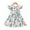 C, variant on LYMAYTER Baby Toddler Girls Casual Cotton Dresses Summer Flutter Sleeve Floral Dress Swing Party Princess Skirt for 18 Months-6 Years