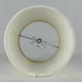 thumbnail image 4 of MERIVILLE Linen Clip-On Chandelier Lamp Shades, 4 x 5 x 5 in, Eggshell, Set of 5, 4 of 5