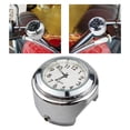 thumbnail image 4 of koolsoo figatia Motorcycle Handlebar Mount Clock for Helicopter Cruiser Wear-Resistant White, 4 of 8