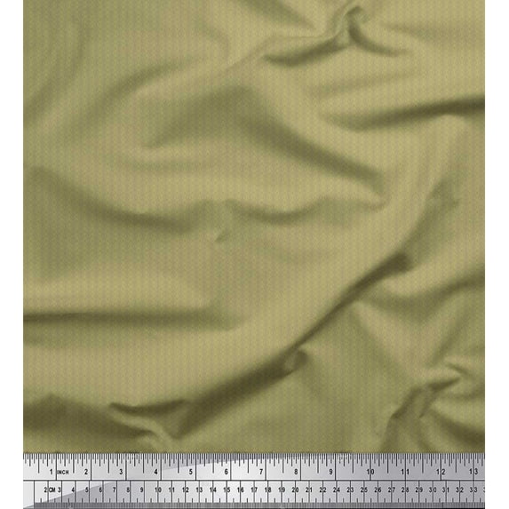 Soimoi Polyester Crepe Fabric Geometric Shirting Printed Craft Fabric by The Yard 52 Inch Wide