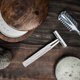 thumbnail image 1 of Maquinilla de afeitar de seguridad clásica de doble filo, recortadora de barba ajustable para regalo de aseo para hombres, 1 of 5