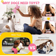 thumbnail image 3 of Kit De Juguetes Rosa Para Perros: Antiestrés + Interactivos Xtellar rosa, 3 of 4