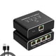 thumbnail image 4 of Divisor Gigabit RJ45 de 1000 Mbps, Adaptador Ethernet de 1 A 4, Conector LAN, Conmutador y Acoplador., 4 of 5