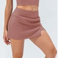 thumbnail image 2 of Npasoilc Skorts for Women High Waist Outdoor Tennis Pleated Quick Dry Breathable Athletic Jogger Skirt Solid Color Casual Mini Skirt, 2 of 6