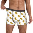 thumbnail image 2 of Kdxio Men's Boxer Briefs with Leopard Print Print - Comfortable and Breathable Underwear for Everyday Wear, 2 of 7