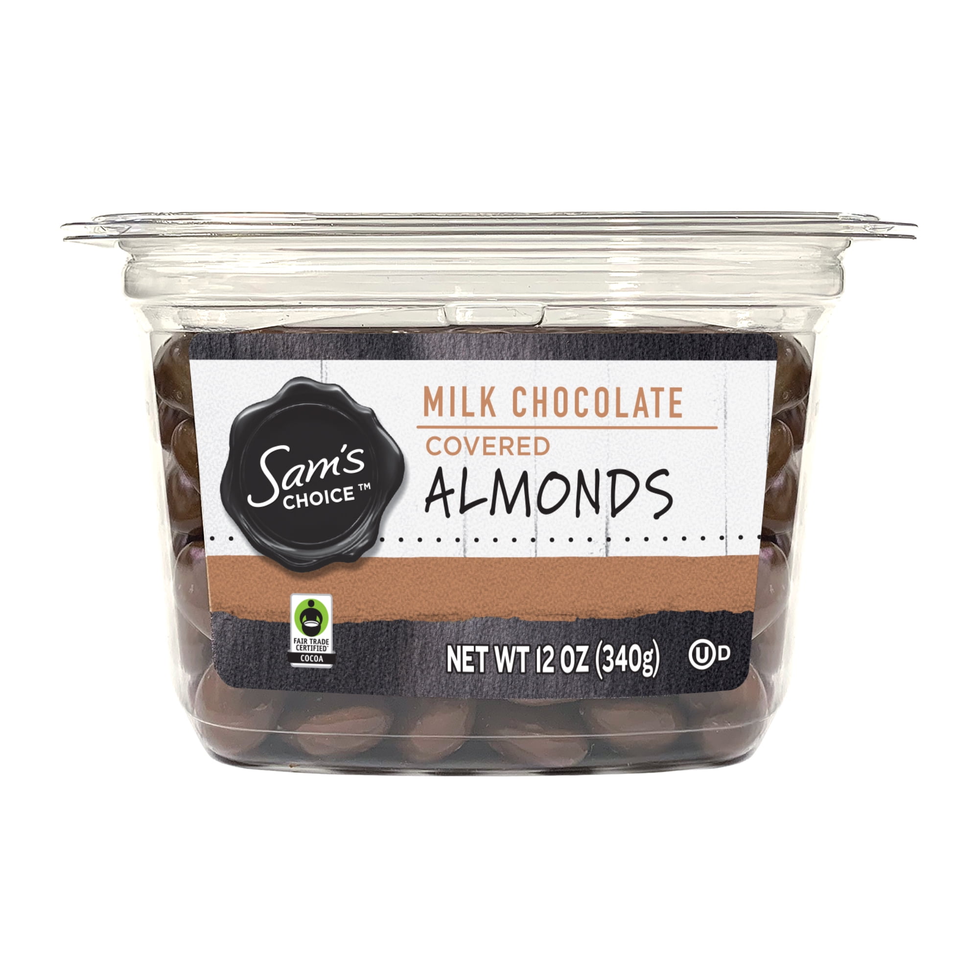 Sam's Choice Milk Chocolate Covered Almonds, 12 oz