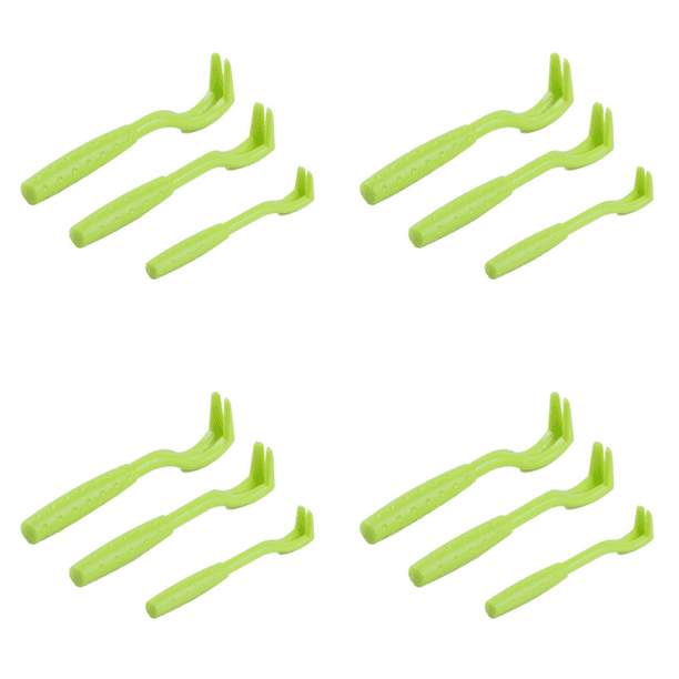 Clips para mascotas/set Grooming Garrapatas Perros Pulgas Pinzas Gato Piojos Abrazadera Herramienta Verde 3pcs