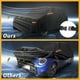 thumbnail image 5 of Funda para automóvil impermeable para todo clima, protección exterior completa contra el sol y la lluvia, con tiras reflectantes, negra para Mini Cooper 2DR, 5 of 7