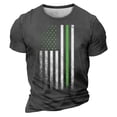 thumbnail image 1 of Camisetas de Manga Larga para Hombres Imprimir Casual Cuello Redondo Camiseta de Manga Corta, Camisetas de Manga Larga para Hombres Algodón, 1 of 4