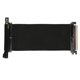 thumbnail image 2 of Extensor De Tarjeta Gráfica, 90 Hembra Para Conector PCIe 90 20cm Longitud De Cable Extensor PCIE 3.0 X16 128Gbp/s Para RTX3090, 2 of 7