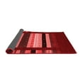 thumbnail image 2 of Ahgly Company Indoor Square Abstract Red Contemporary Area Rugs, 7' Square, 2 of 4