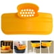 thumbnail image 5 of Colador dedicado para olla de cocina, Deflector de borde de olla antiderrames, embudo con boquilla para verter sopa, 5 of 7