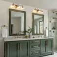 thumbnail image 4 of LNC Briefbeschwerer 23.2-in 3-Light Polished Gold LED Modern/Contemporary Vanity Light, 4 of 16