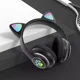 thumbnail image 2 of Audifonos Orejas De Gato Bluetooths 5.1 Led Diadema Ninos Color Negro CAT STN-28, 2 of 4