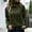 Army Green, variant on DuoJiaJ Womens' Turtleneck Long Sleeve Knit Sweaters Fall Plus Size Tops Green L
