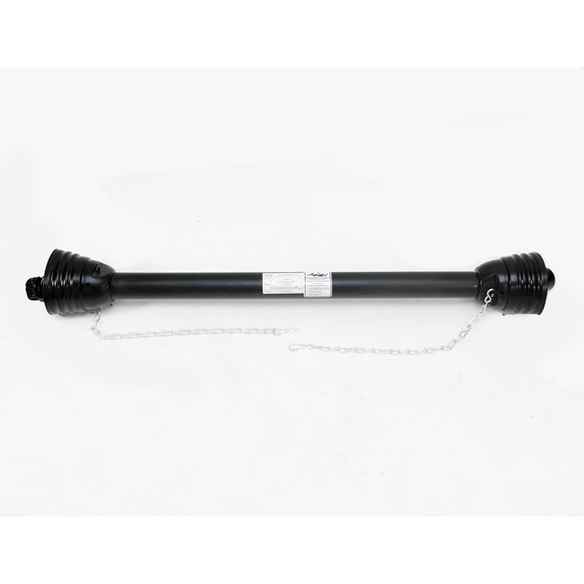 PTO Drive Line, General Purpose, Post Hole Digger, 1-3/8" x 6 Spline Quick Disconnect to 1-1/4" Round, 53" - 77", Series 4