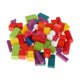 thumbnail image 3 of 60 Piezas Bloques Geométricos Sólidos de Madera para Reconocimiento de Formas Figuras Matemáticas Juguetes Educativos Construcción Creativa Adecuado, 3 of 9