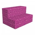 thumbnail image 1 of Pink Floral Foldable Mattress, Peony Petals, 74.8" x 35.4", Pink Pale Pink, by Ambesonne, 1 of 6